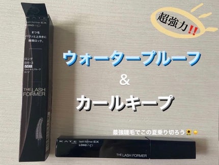 ラッシュフォーマーEX(ロングWP) BR3 ブラウン/KATE/マスカラを使ったクチコミ(1枚目)