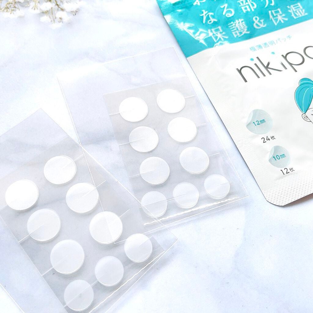 極薄透明パッチ nikipa!/金冠堂/にきびパッチを使ったクチコミ(3枚目)