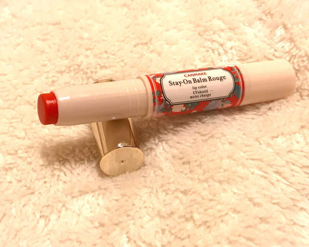 ステイオンバームルージュ 14 ポピーブーケ/キャンメイク/口紅を使ったクチコミ（2枚目）