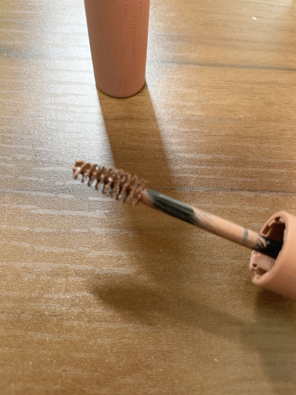 エテュセ アイエディション(ブロウマスカラ) 02 アッシュピンク/ettusais/眉マスカラを使ったクチコミ（3枚目）