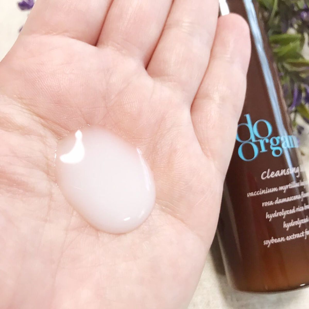 クレンジング ミルク/ドゥーオーガニック/ミルククレンジングを使ったクチコミ(2枚目)