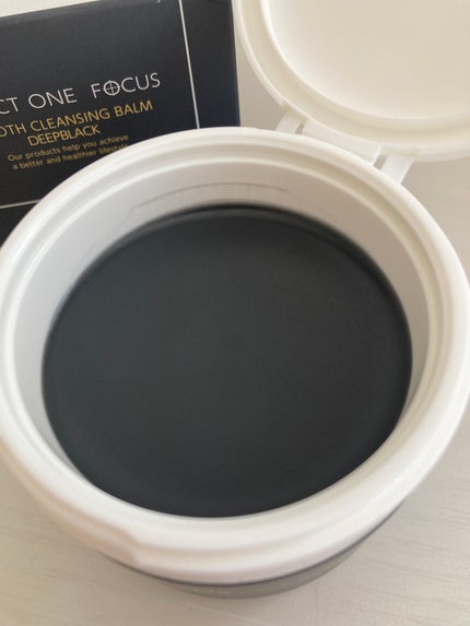 パーフェクトワンフォーカス スムースクレンジングバーム ディープブラック/PERFECT ONE FOCUS/クレンジングバームを使ったクチコミ(2枚目)