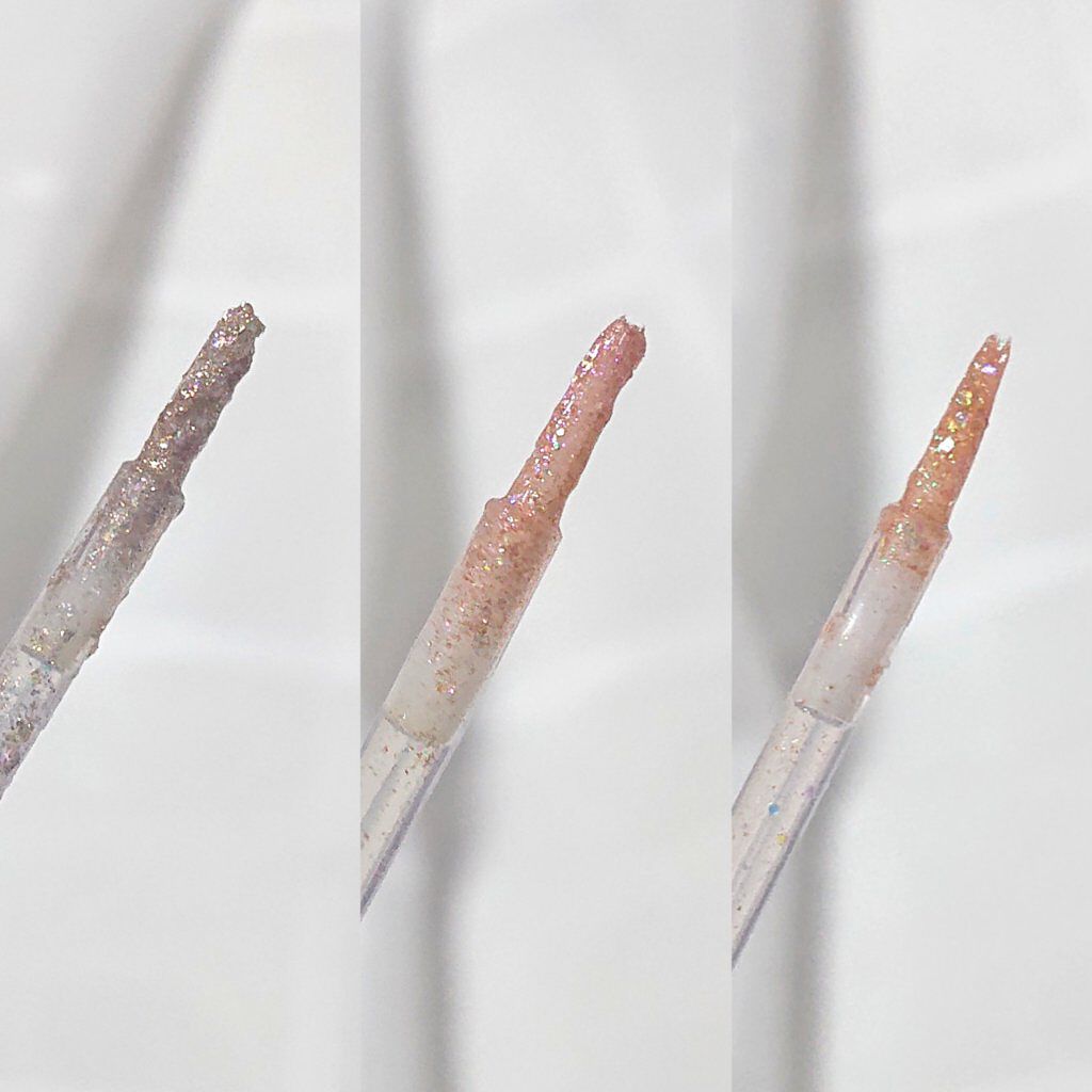 リキッド グリッター シャドウ/rom&nd/グリッターを使ったクチコミ（2枚目）