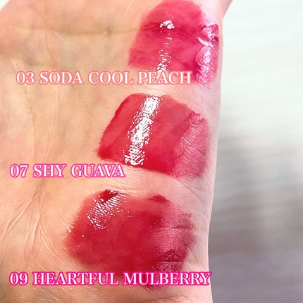 タンフルグラスティント/Colorgram/リップティントを使ったクチコミ(9枚目)