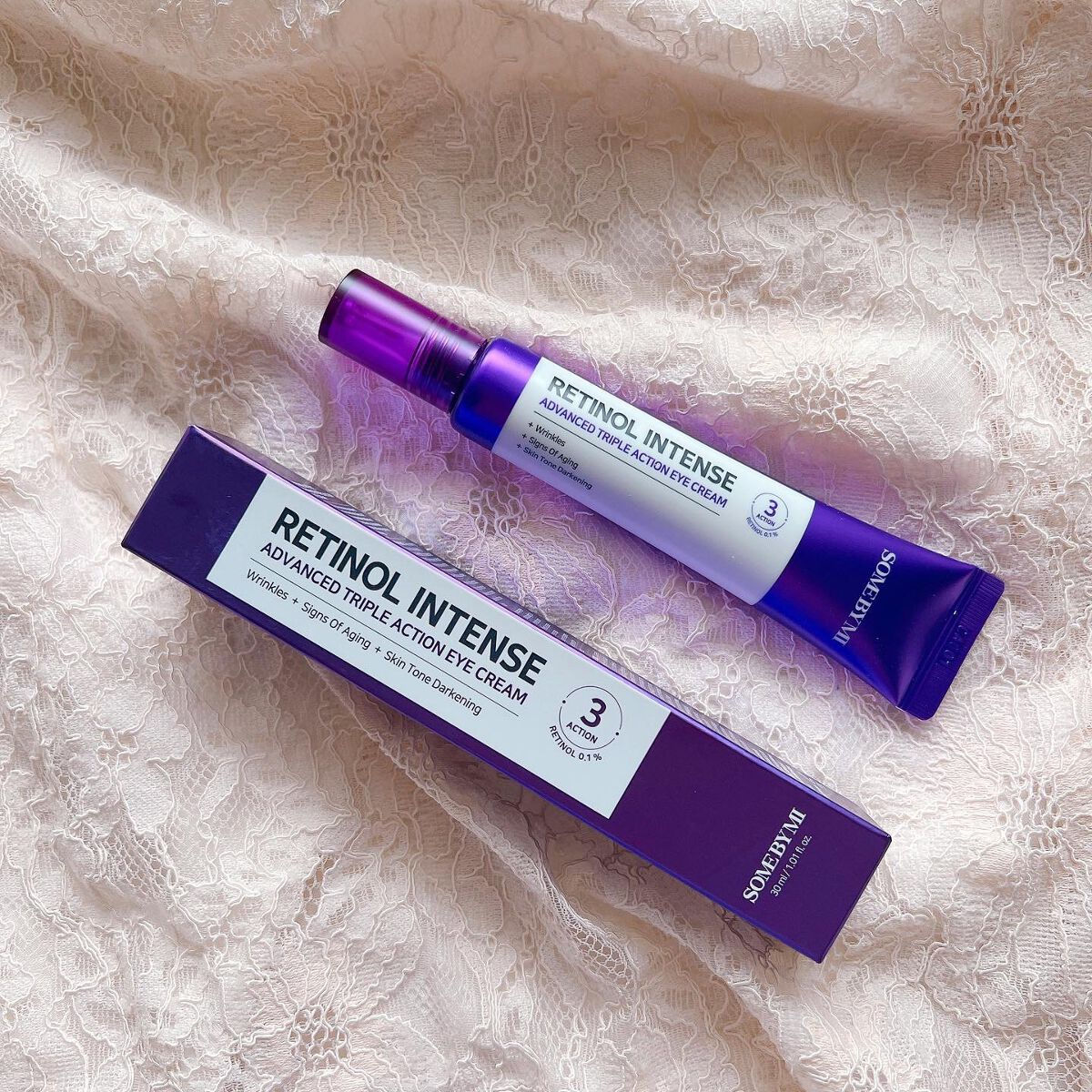 レチノールインテンシブ アドバンスドトリプルアクションアイクリーム/SOME BY MI/アイケア・アイクリームを使ったクチコミ（2枚目）
