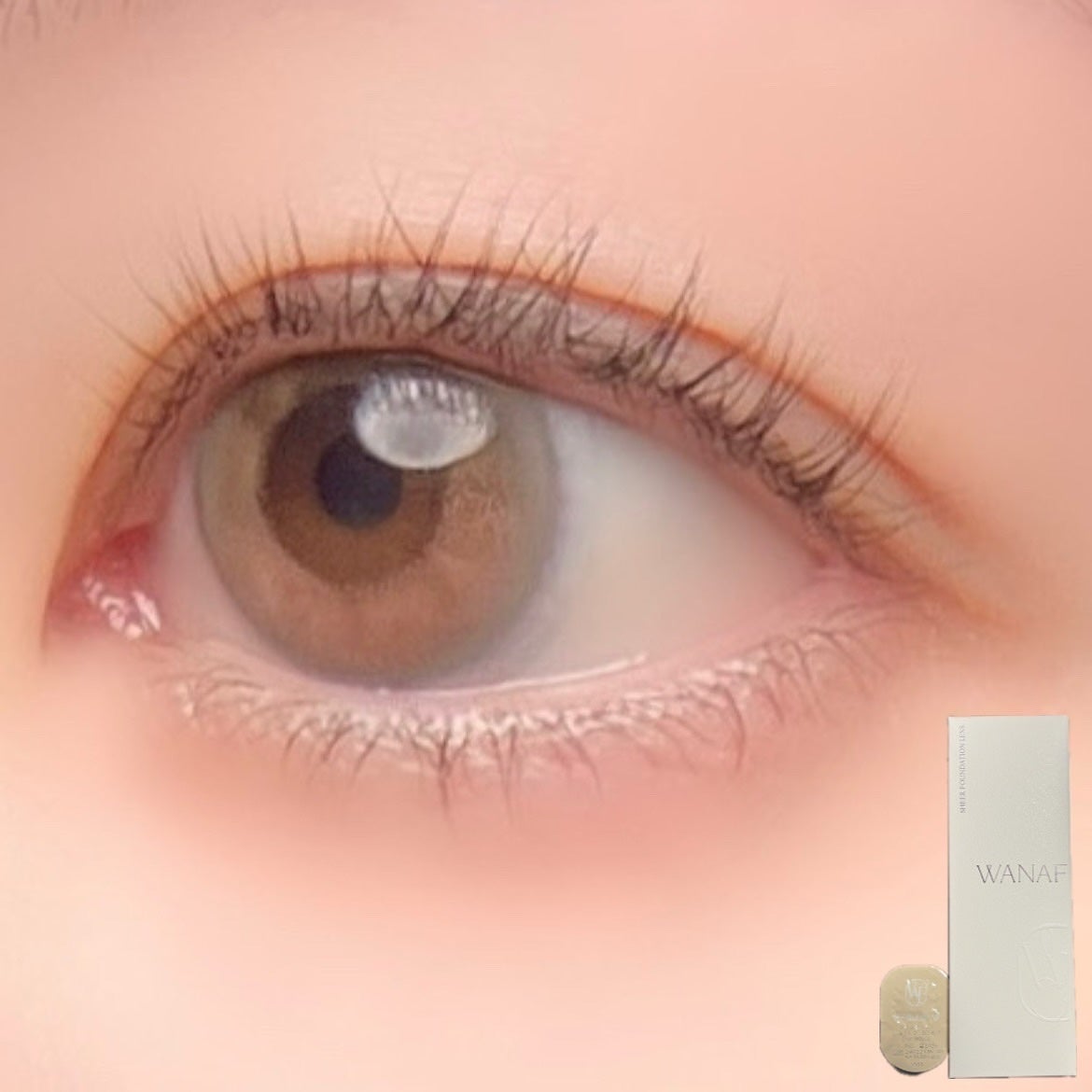 WANAF 1day/WANAF/ワンデー(1DAY)カラコンを使ったクチコミ(6枚目)