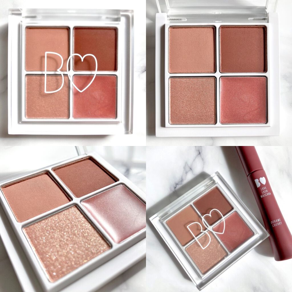 THE アイパレR/b idol/アイシャドウパレットを使ったクチコミ（2枚目）