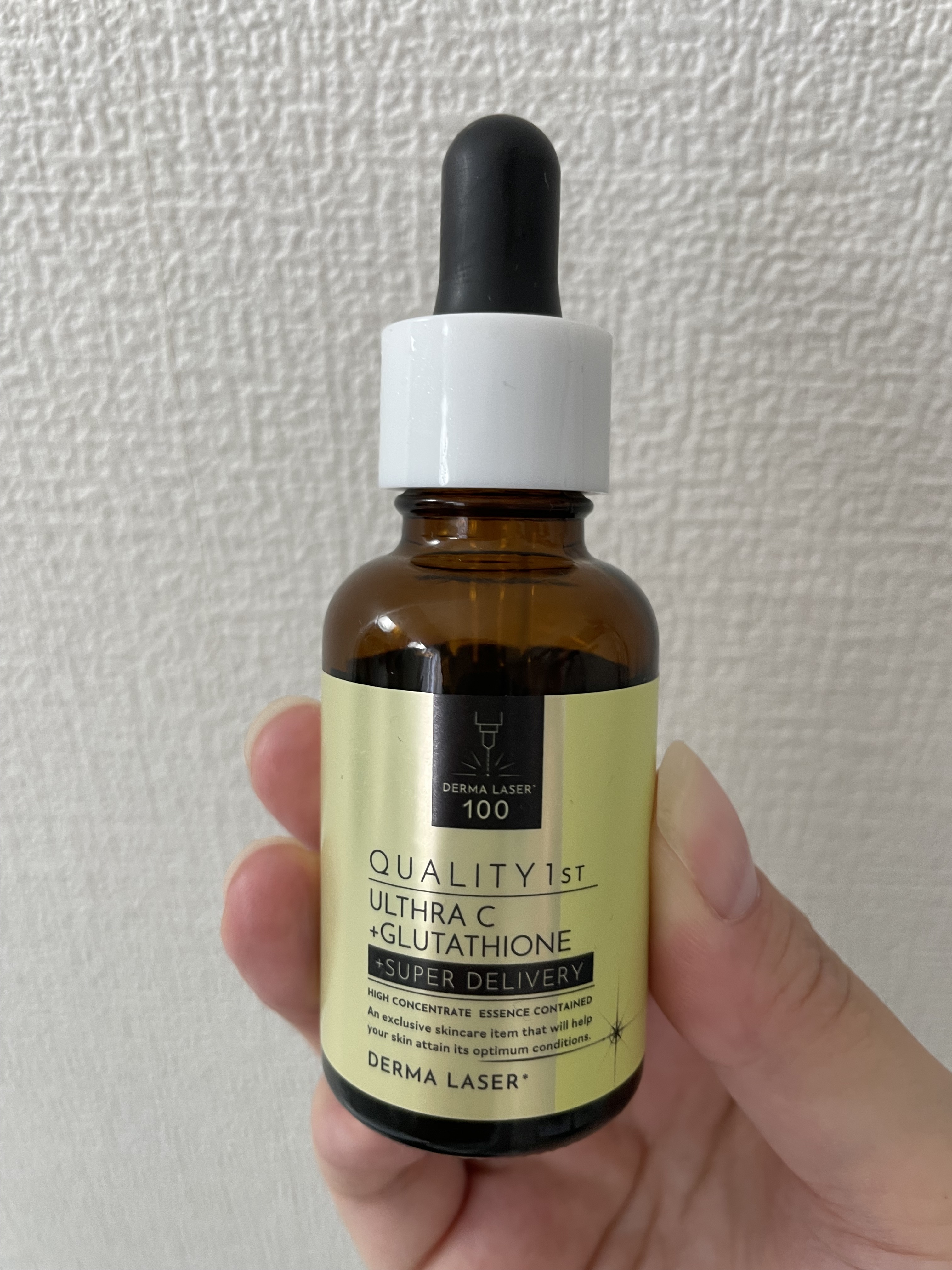 ダーマレーザー ウルセラC＋グルタチオン/クオリティファースト/美容液を使ったクチコミ（1枚目）