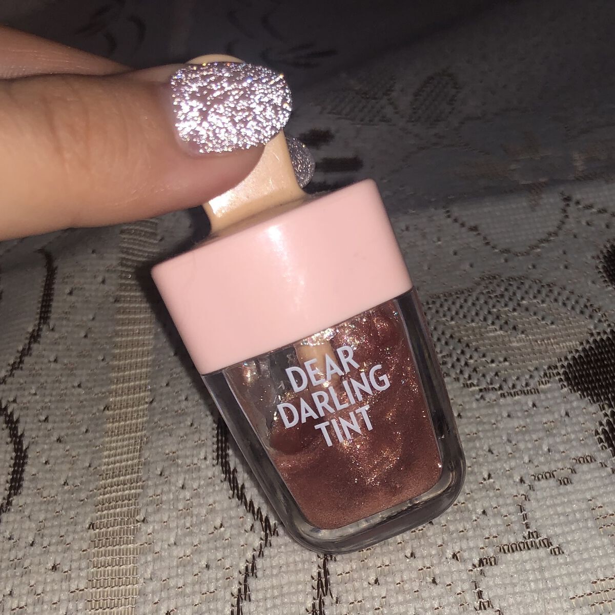 ディアダーリン ウォータージェルティント （アイスティント） PK006 ジュエルバー/ETUDE/口紅を使ったクチコミ（1枚目）