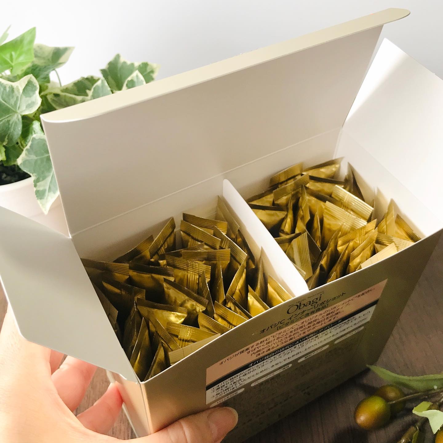 インナーリポショット/オバジ/美容サプリメントを使ったクチコミ（2枚目）