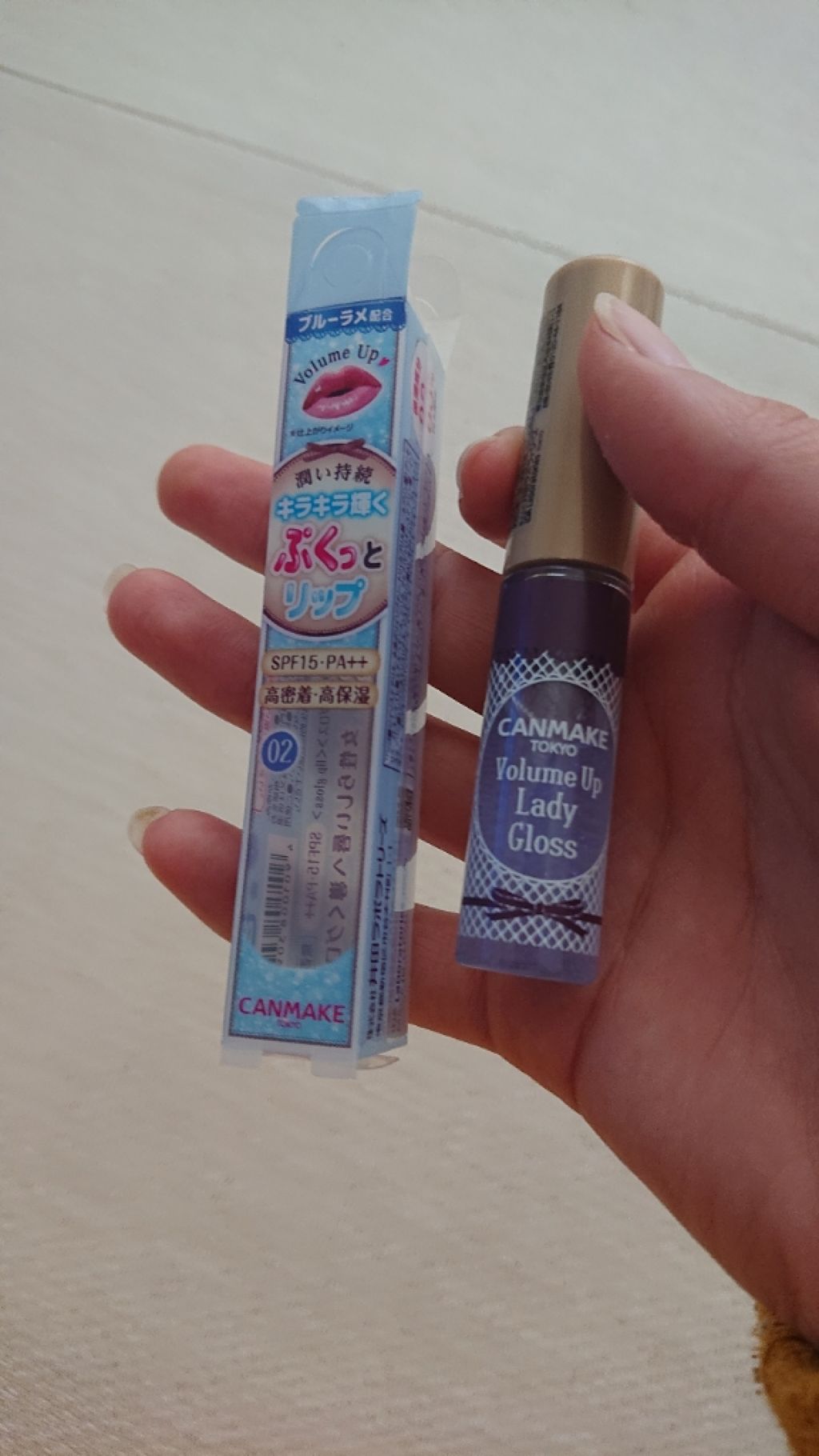 ボリュームアップレディグロス/キャンメイク/リップグロスを使ったクチコミ(1枚目)