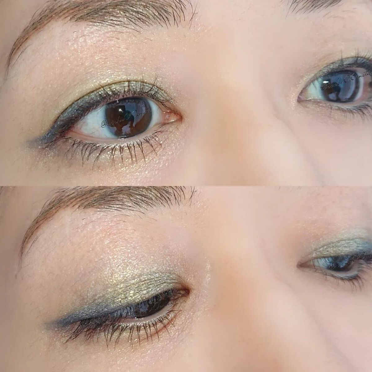 アクアジェム グロウ EX04 Shiny Coral＜限定色＞ /SNIDEL BEAUTY/ジェル・クリームアイシャドウを使ったクチコミ（2枚目）