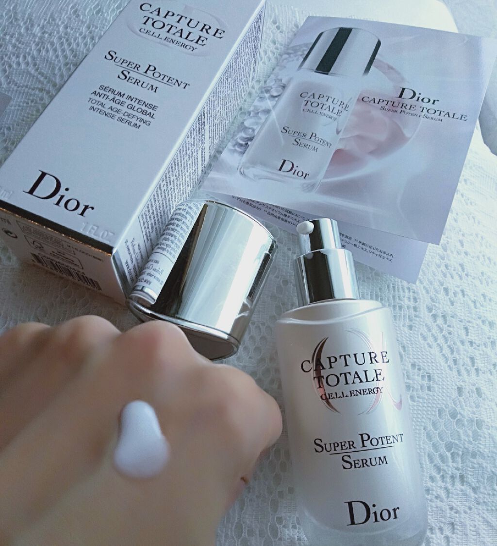 【旧】カプチュール トータル セル ENGY スーパー セラム/Dior/美容液を使ったクチコミ(1枚目)