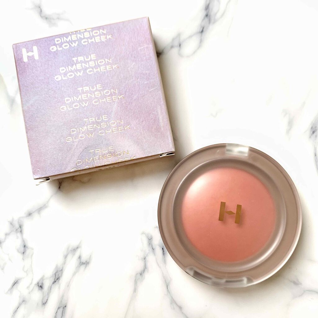 トゥルーディメンショングロウチーク/hince/パウダーチークを使ったクチコミ(1枚目)