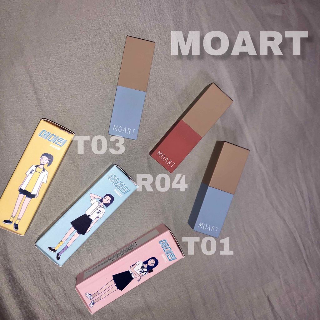 モアート ベルベットリップスティック/MOART/口紅を使ったクチコミ(1枚目)