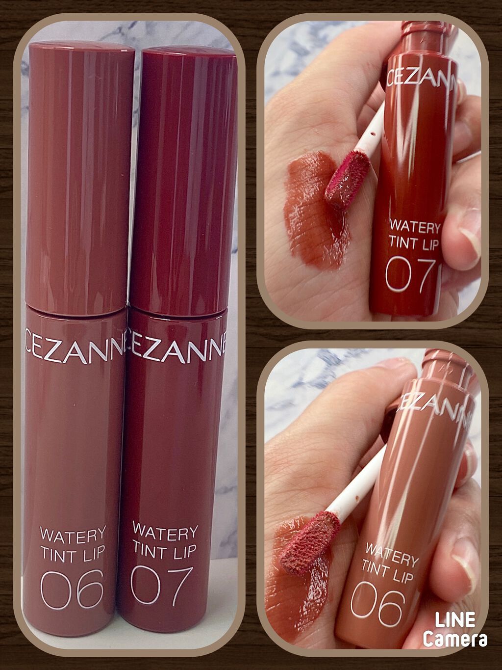 ウォータリーティントリップ/CEZANNE/リップティントを使ったクチコミ(2枚目)