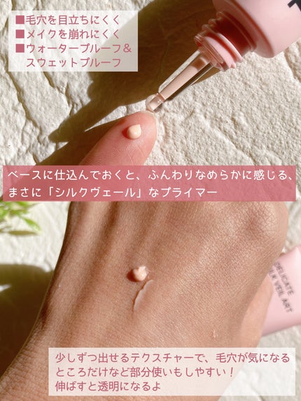 デリケートシルクベールアートプライマー/TFIT/化粧下地を使ったクチコミ(2枚目)