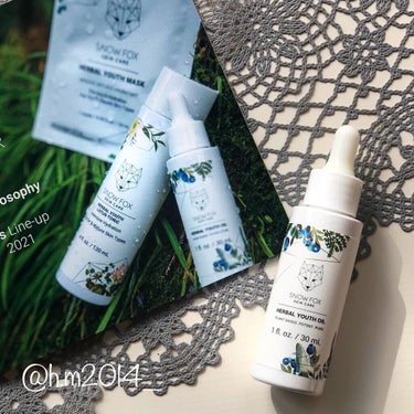 SNOW FOX SKINCARE ハーバル ユース オイルのクチコミ「🌿
SNOW FOX ハーバルユースオイル　30ml
10,820円　


8種類の植物性オイ.....」（2枚目）