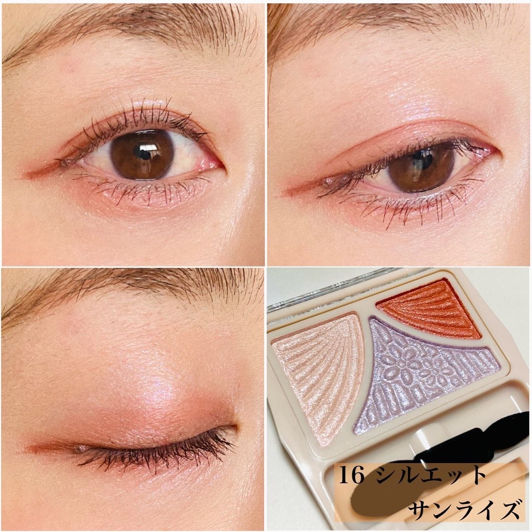 ジューシーピュアアイズ/キャンメイク/アイシャドウパレットを使ったクチコミ(7枚目)