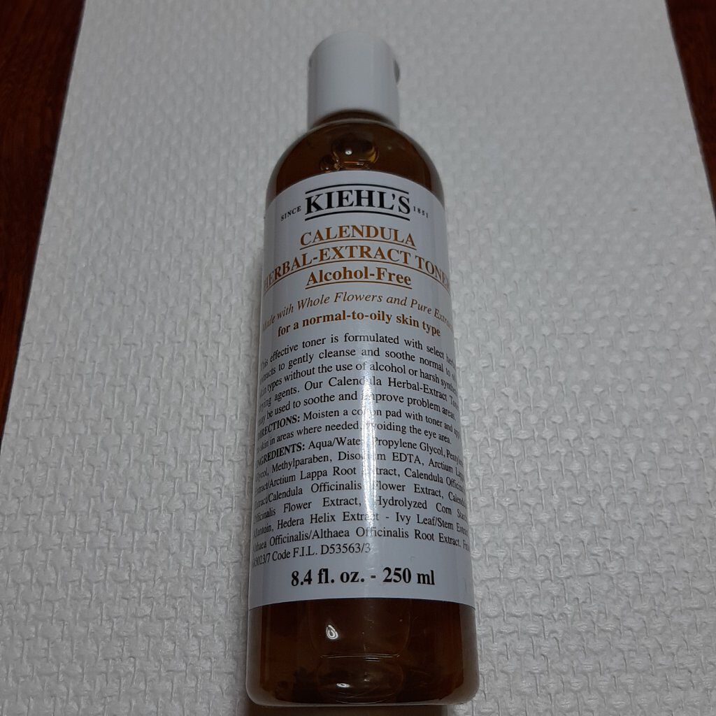 キールズ ハーバル トナー CL アルコールフリー/Kiehl's/化粧水を使ったクチコミ（1枚目）