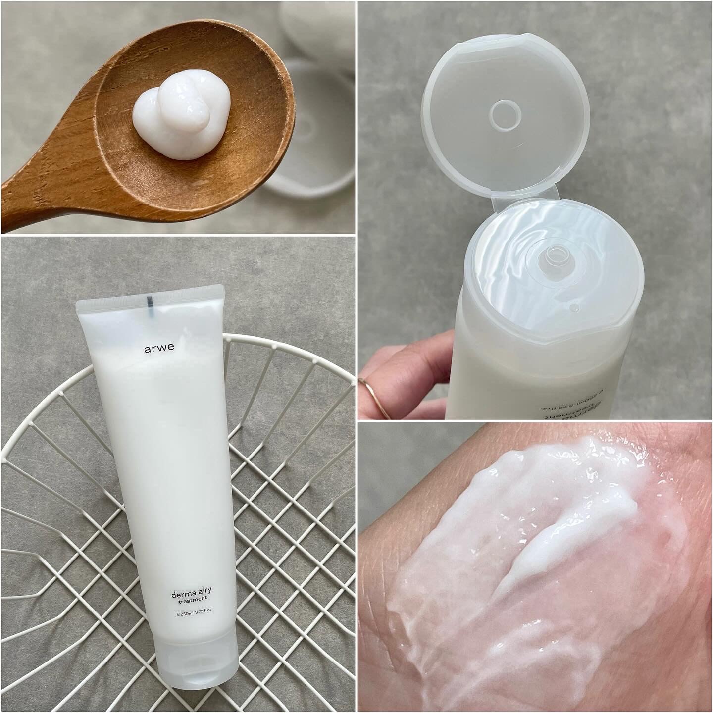 ダーマ エアリー トリートメント/arwe/洗い流すヘアトリートメントを使ったクチコミ（3枚目）