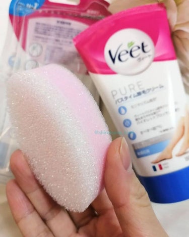 バスタイム除毛クリーム 敏感肌用/Veet/除毛クリームを使ったクチコミ（2枚目）