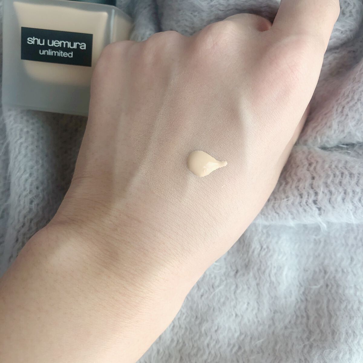 （旧）アンリミテッド ラスティング フルイド/shu uemura/リキッドファンデーションを使ったクチコミ（2枚目）