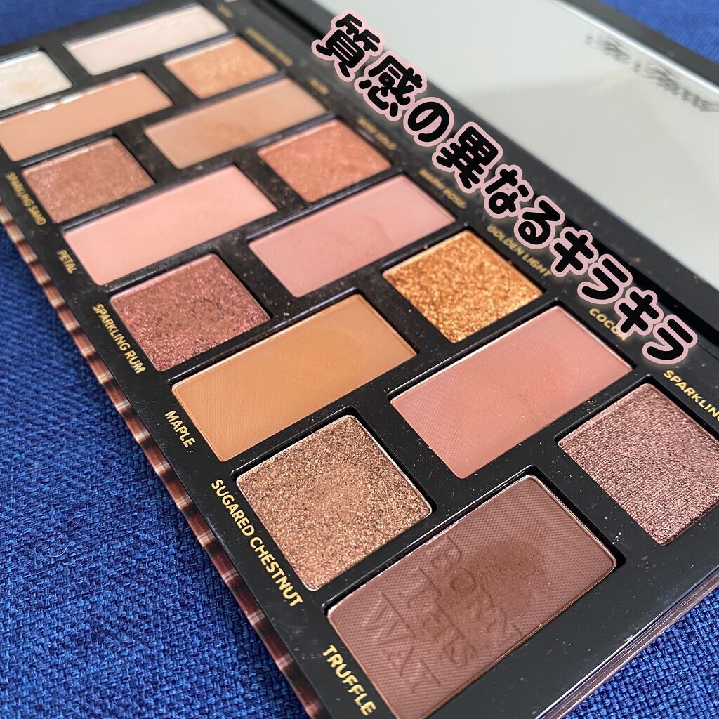 ボーン ディス ウェイ ザ ナチュラル ヌード アイシャドウ パレット/Too Faced/アイシャドウパレットを使ったクチコミ(2枚目)