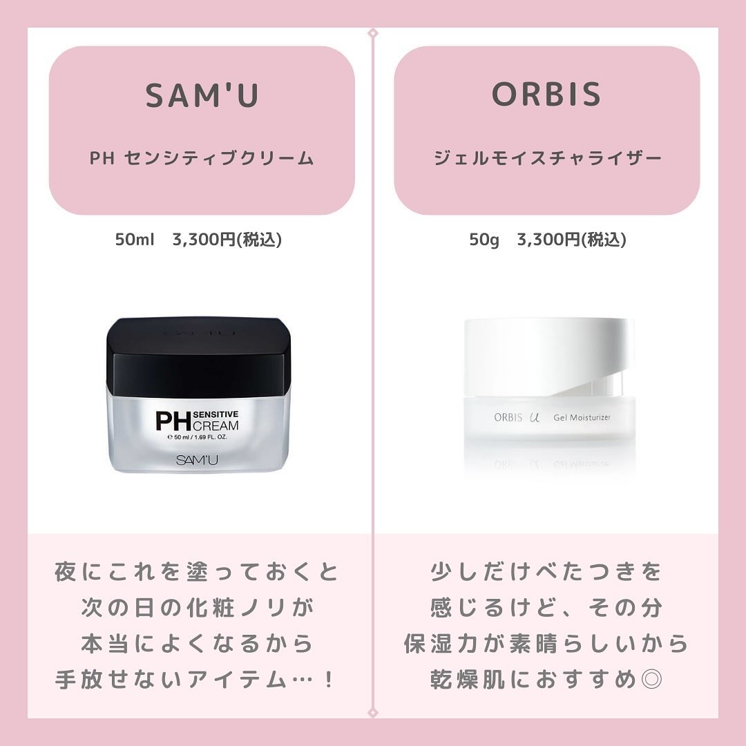 サミュ PHセンシティブクリーム/SAM'U/フェイスクリームを使ったクチコミ（3枚目）