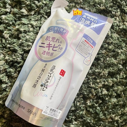 薬用泡洗顔 つめかえ用 180ml/なめらか本舗/泡洗顔を使ったクチコミ(1枚目)