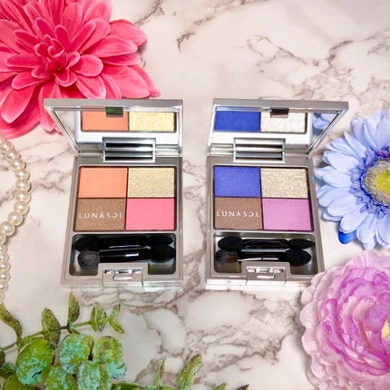 コントラスティングカラーアイズ/LUNASOL/アイシャドウパレットを使ったクチコミ(1枚目)