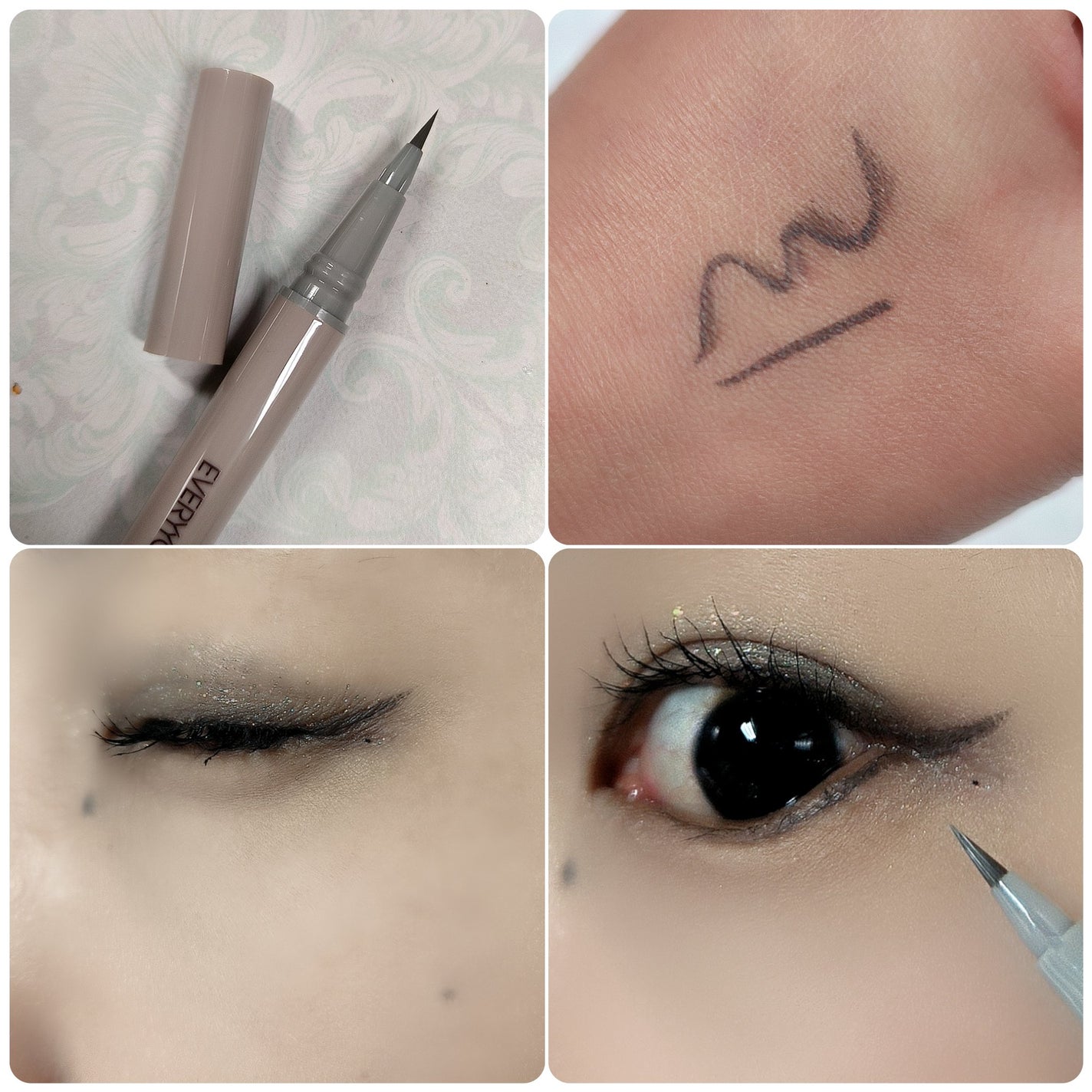 エブリユー リキッドアイライナー/EVERYYOU/リキッドアイライナーを使ったクチコミ(2枚目)