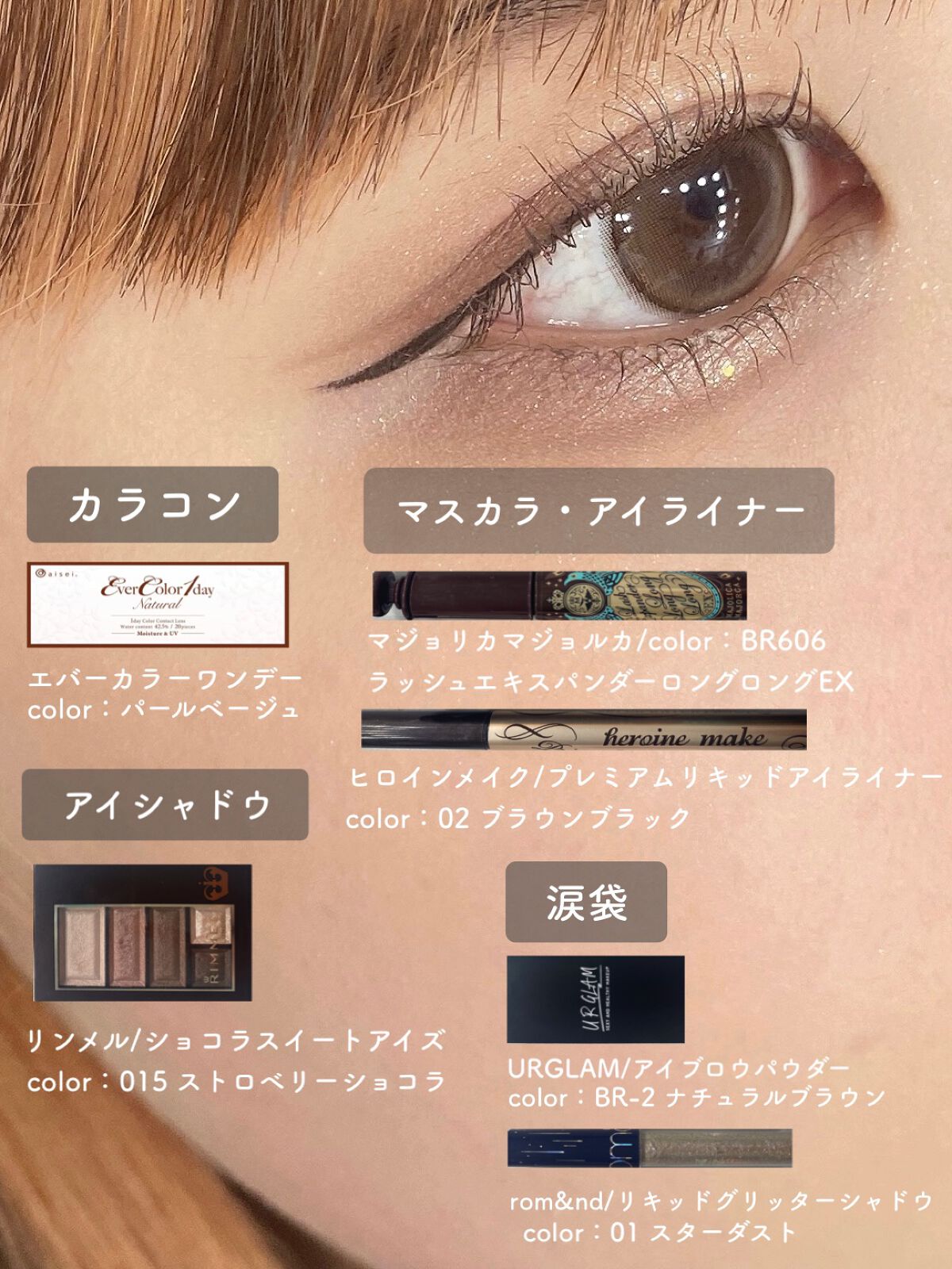 ショコラスウィート アイズ/リンメル ロンドン/アイシャドウパレットを使ったクチコミ（2枚目）