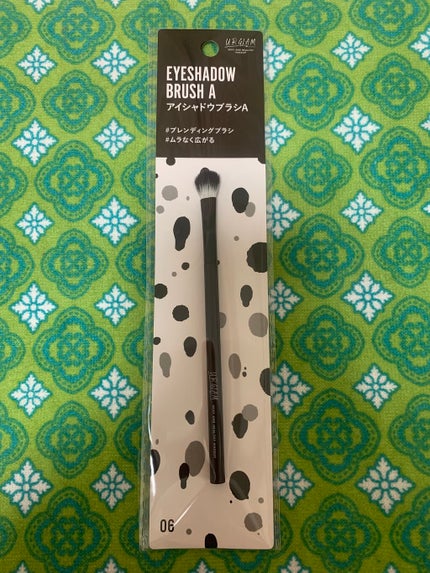 UR GLAM EYESHADOW BRUSH A/U R GLAM/メイクブラシを使ったクチコミ(1枚目)