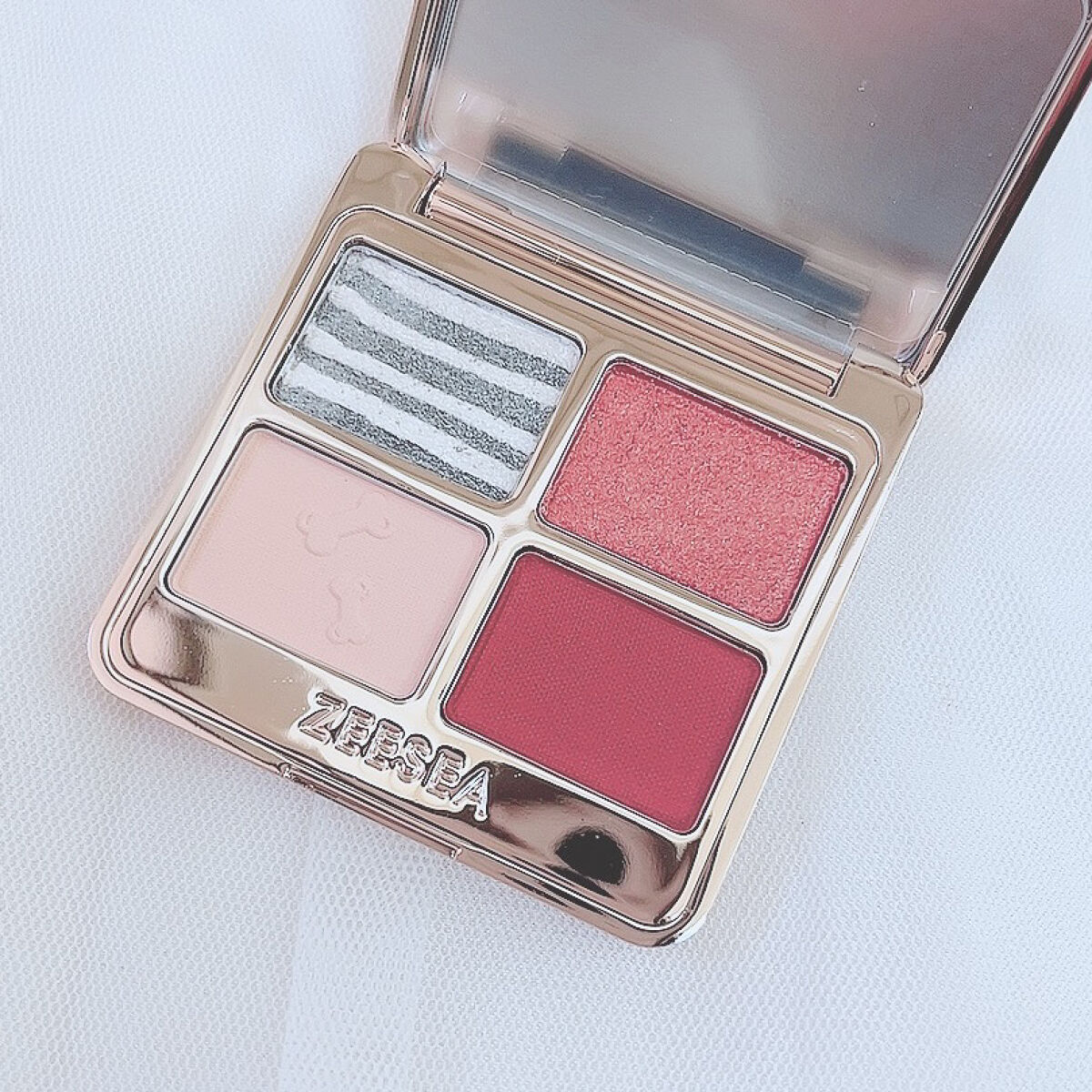 アニマルアイシャドウ(4シェード)/ZEESEA/アイシャドウパレットを使ったクチコミ（3枚目）