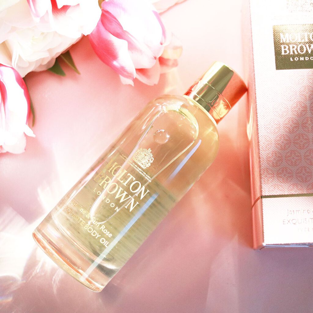 ジャスミン＆サンローズ ボディオイル/モルトンブラウン/ボディオイルを使ったクチコミ（1枚目）