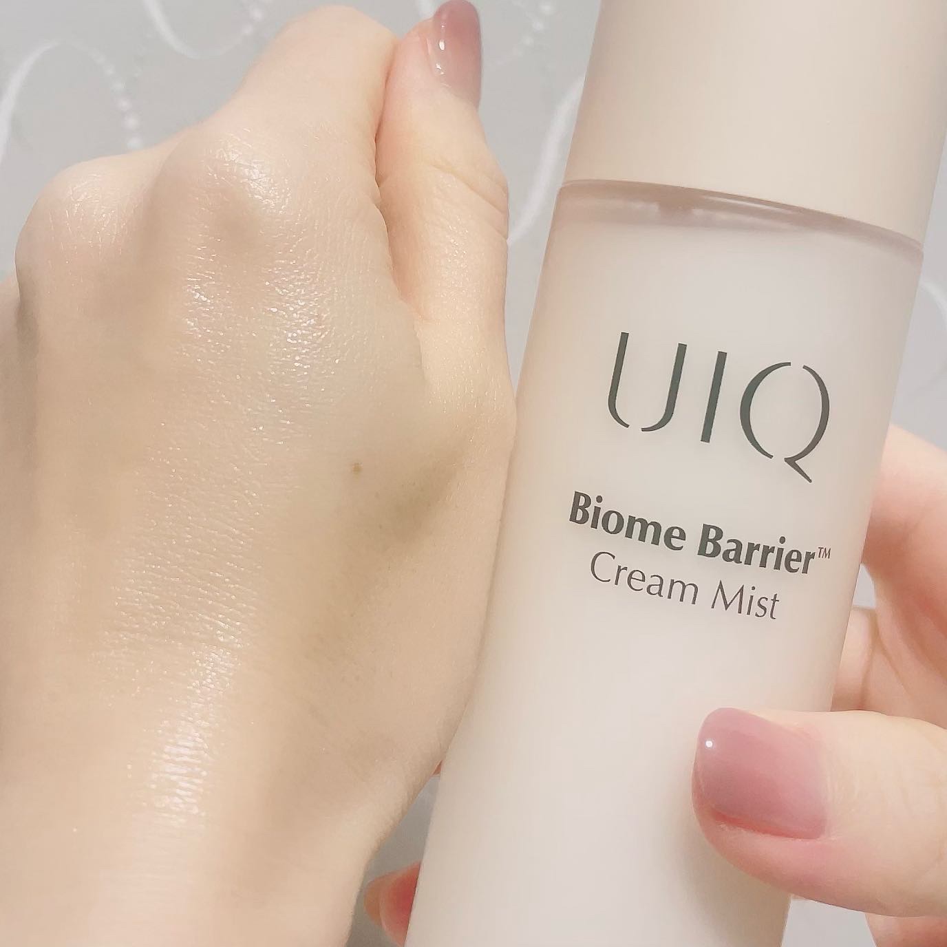 バイオームバリア クリームミスト/UIQ/ミスト状化粧水を使ったクチコミ（3枚目）