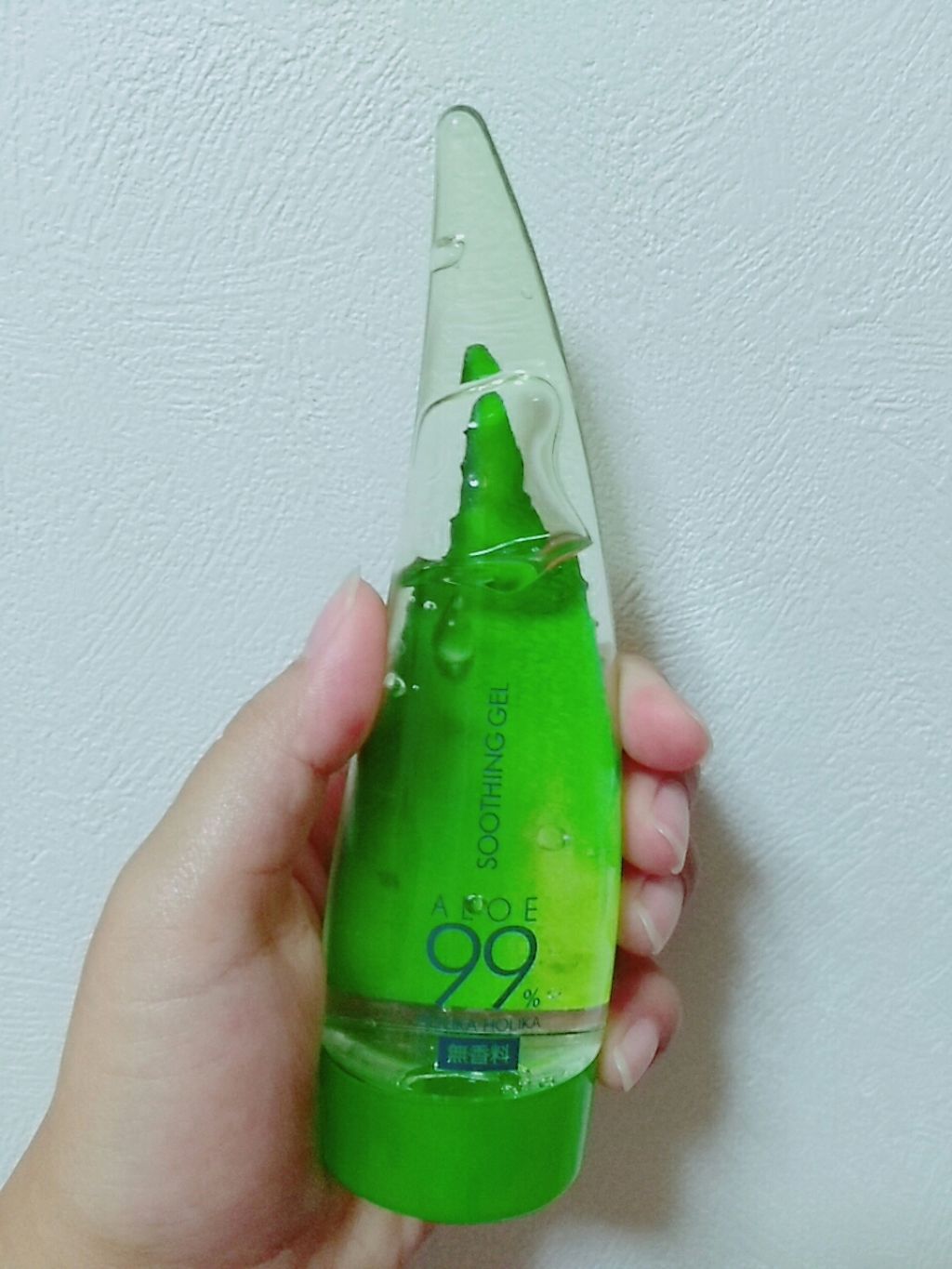 アロエ99％ スージングジェル/HOLIKA HOLIKA/ボディローションを使ったクチコミ（1枚目）