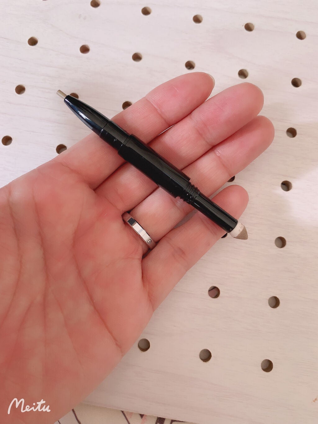 ロングステイ アイブロウパウダー&ペンシル/ブリリアージュ/アイブロウペンシルを使ったクチコミ(2枚目)