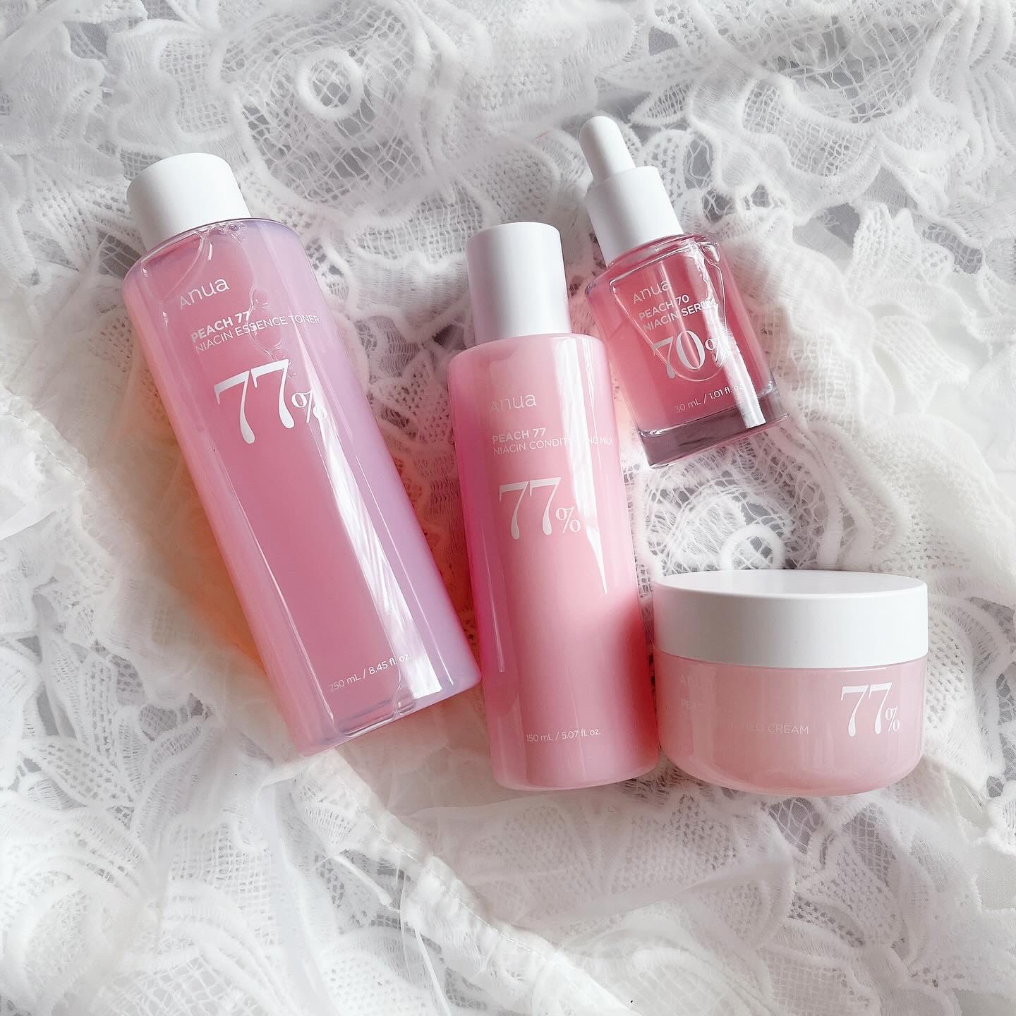桃77%ナイアシンコンディショニングミルク/Anua/乳液を使ったクチコミ（2枚目）