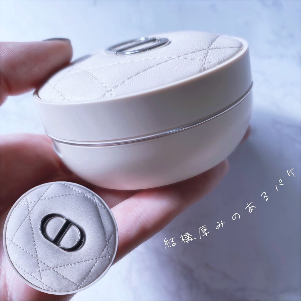 ディオールスキン フォーエヴァー クッション パウダー/Dior/ルースパウダーを使ったクチコミ(2枚目)