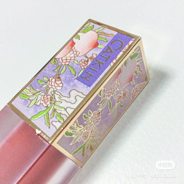 CATKIN 桃源 リキッドリップスティックマットのクチコミ「唇间桃源 卡婷 桃花源唇釉 💓💄🇨🇳 
C05 唐桔 日常奶茶橘 温柔可人 🧋

唐の橘と名前.....」（2枚目）