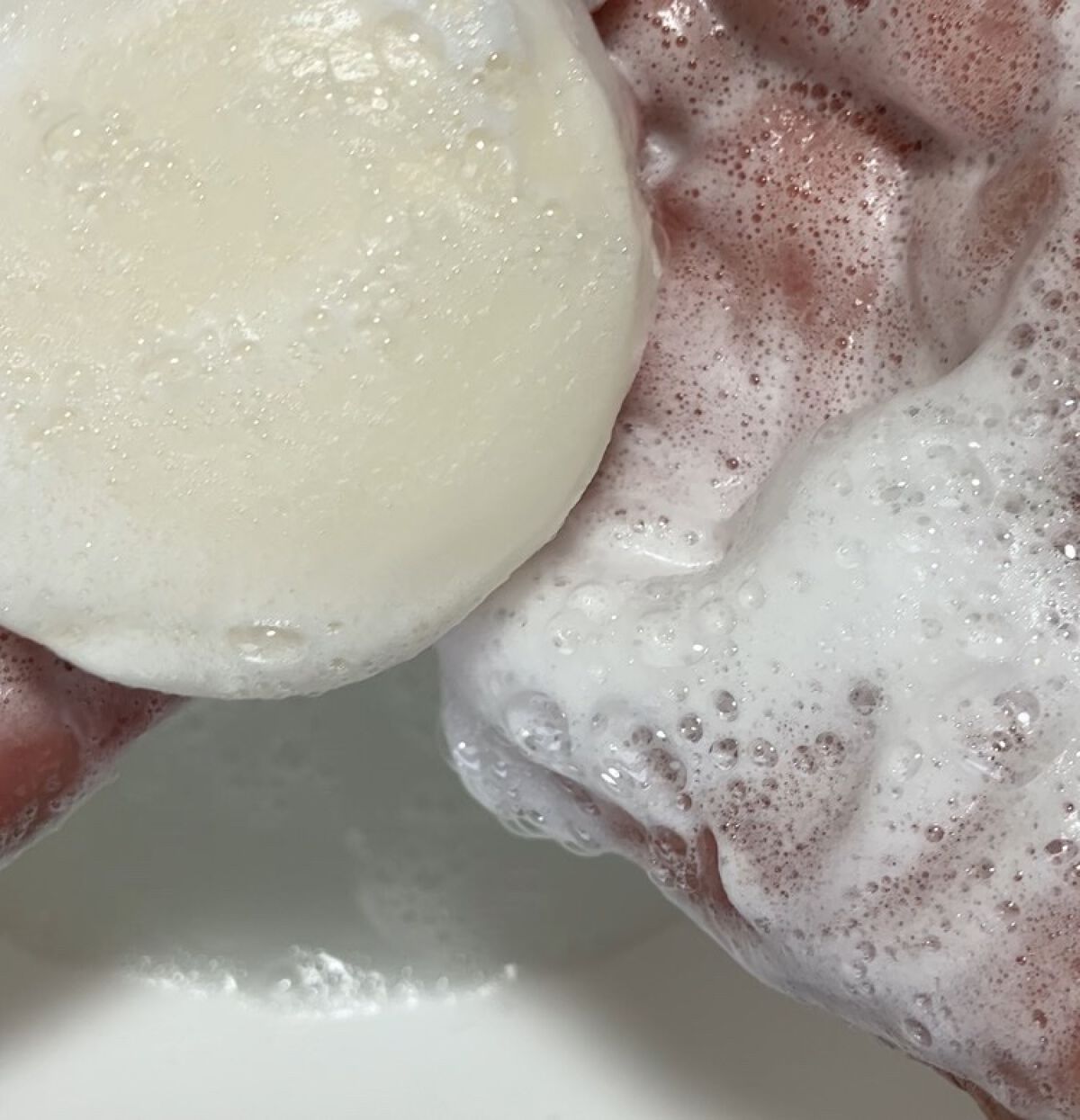 シルク石鹸/サボン・デ・シフォン/洗顔石鹸を使ったクチコミ（3枚目）