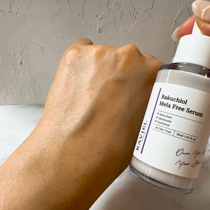 バクチオールメラフリーセラム/RAVIEL/美容液を使ったクチコミ(4枚目)