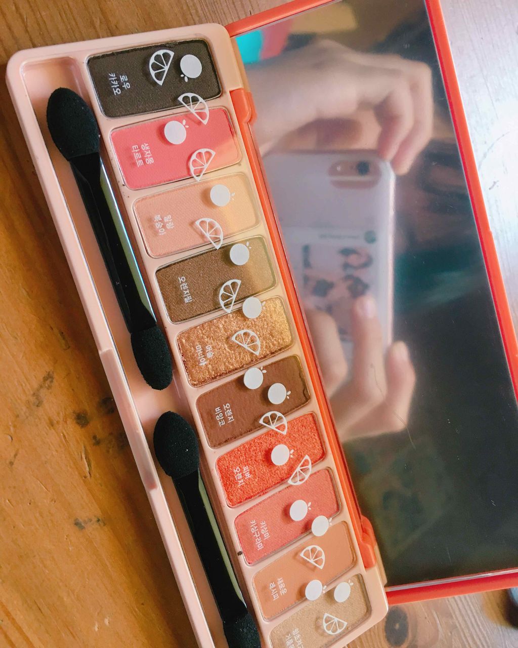 プレイカラー アイシャドウ/ETUDE/アイシャドウパレットを使ったクチコミ（2枚目）