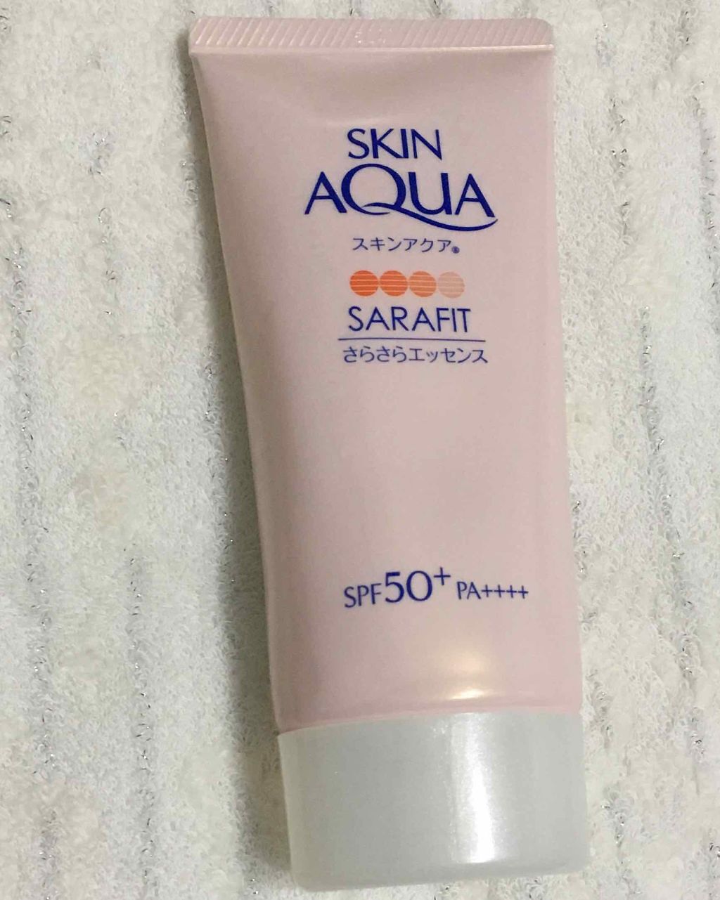 サラフィットUV さらさらエッセンス アクアフローラルの香り/スキンアクア/日焼け止め・UVケアを使ったクチコミ(1枚目)