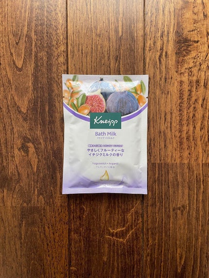 バスミルク イチジクミルクの香り/クナイプ/保湿系入浴剤を使ったクチコミ(1枚目)