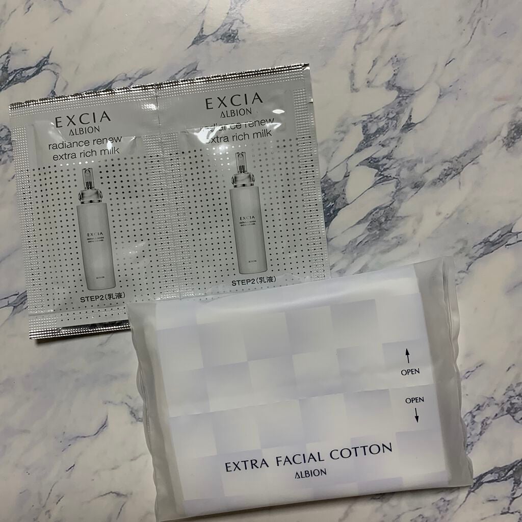 アルビオン エクストラ フェイシャルコットン/ALBION/コットンを使ったクチコミ(1枚目)