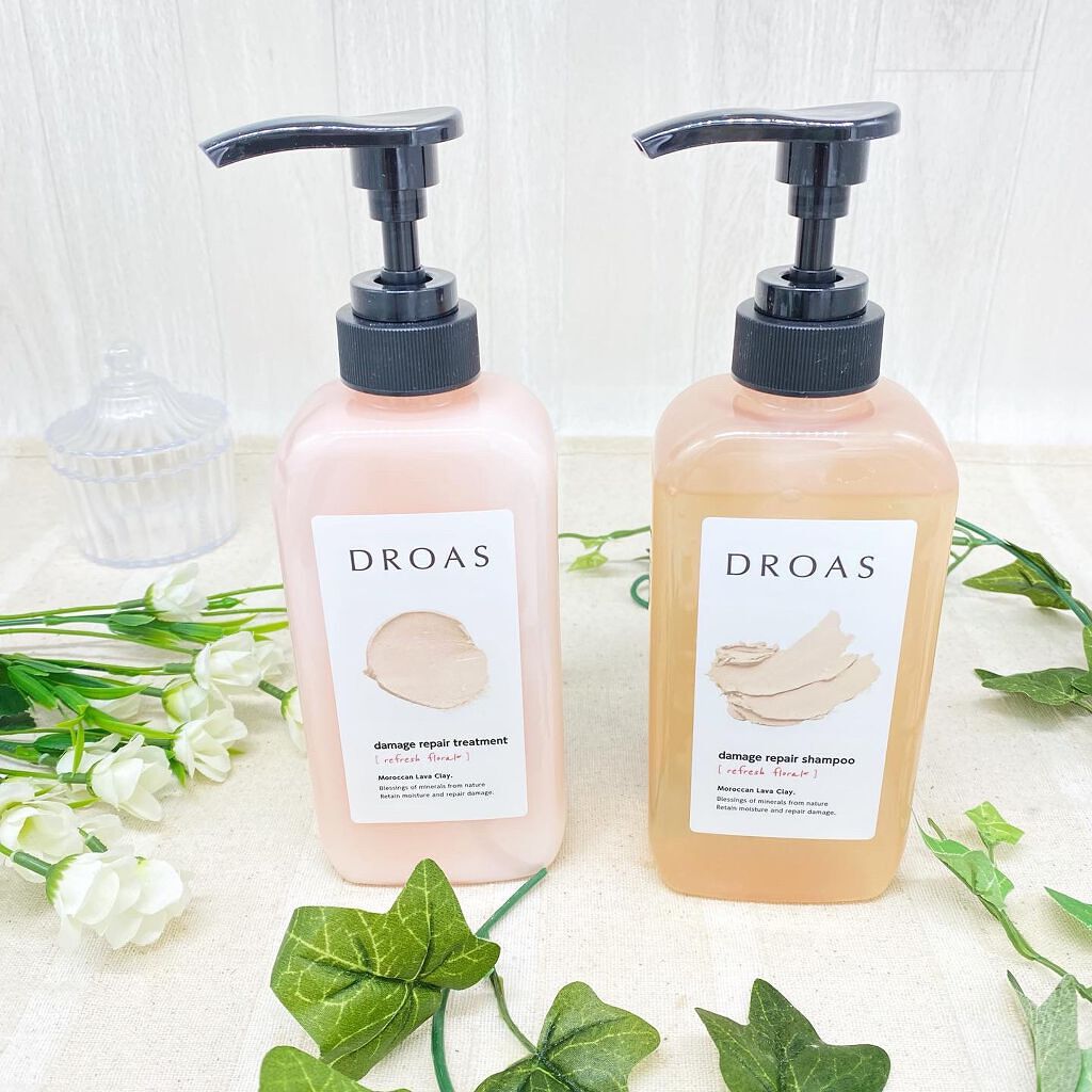 ダメージリペアシャンプー/トリートメント/DROAS/市販シャンプーを使ったクチコミ(2枚目)