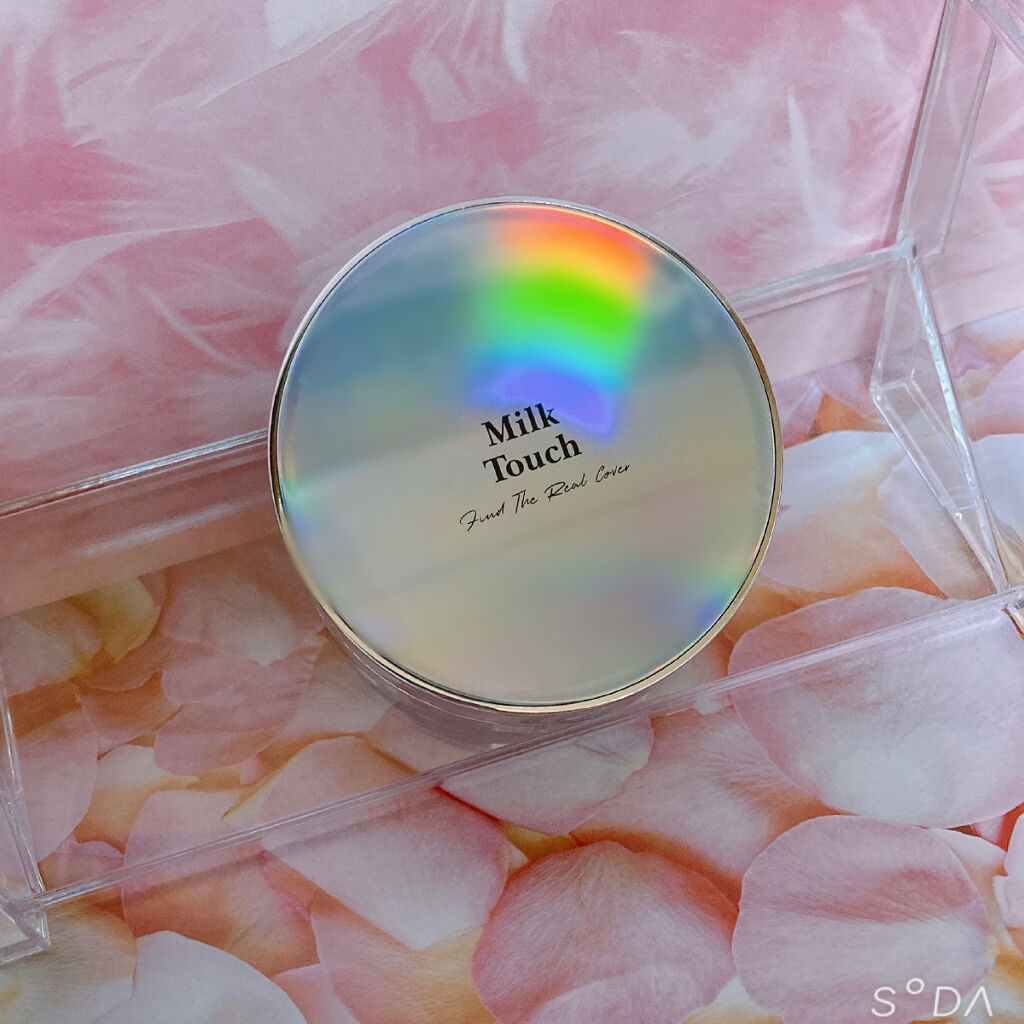 ファインド ザ リアル カバー クッション/Milk Touch/クッションファンデーションを使ったクチコミ（1枚目）